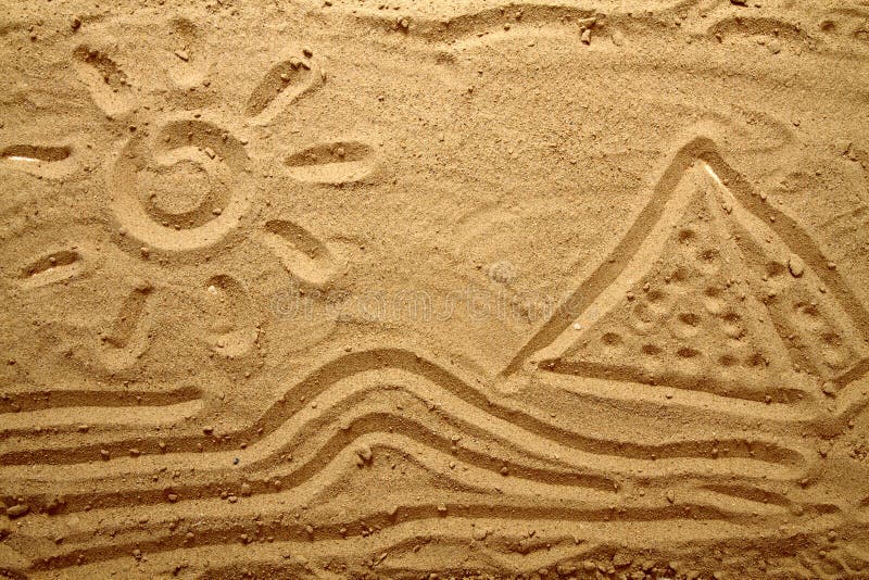 Yellow sand texture (egypt)