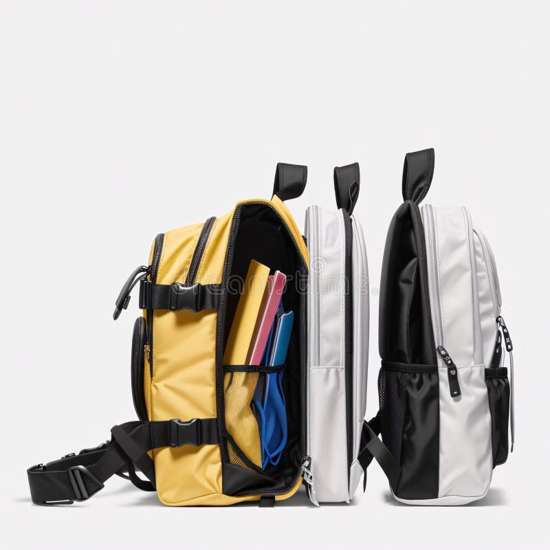 Backpack is Isolated on a White Background. Stock Illustration ...