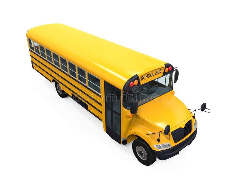 Yellow School Bus vector illustration