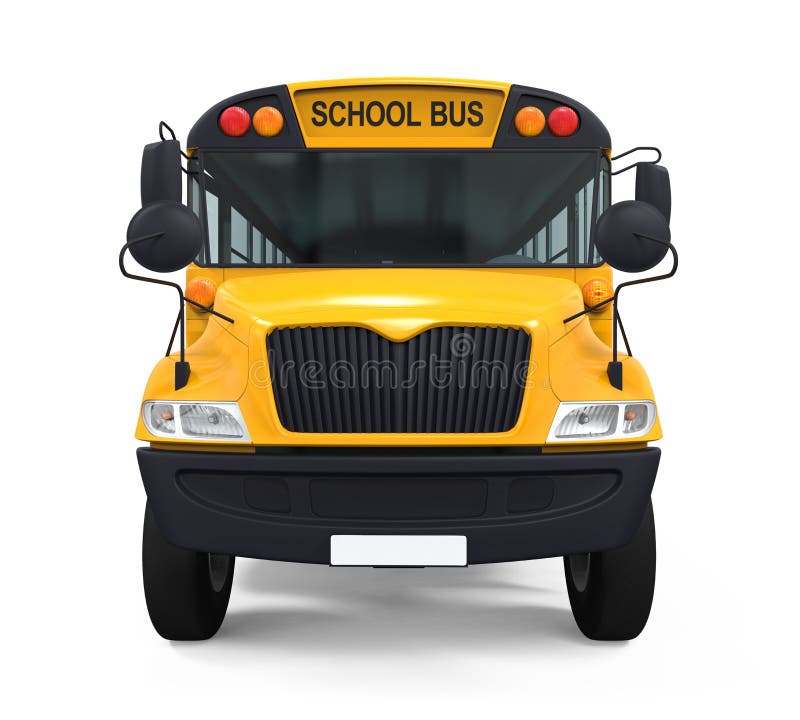 Yellow School Bus stock illustration