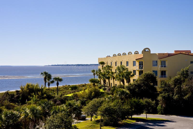 Yellow Seaside condos