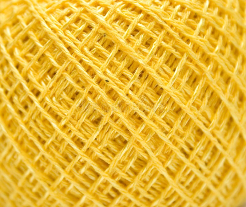 Yellow sewing clew