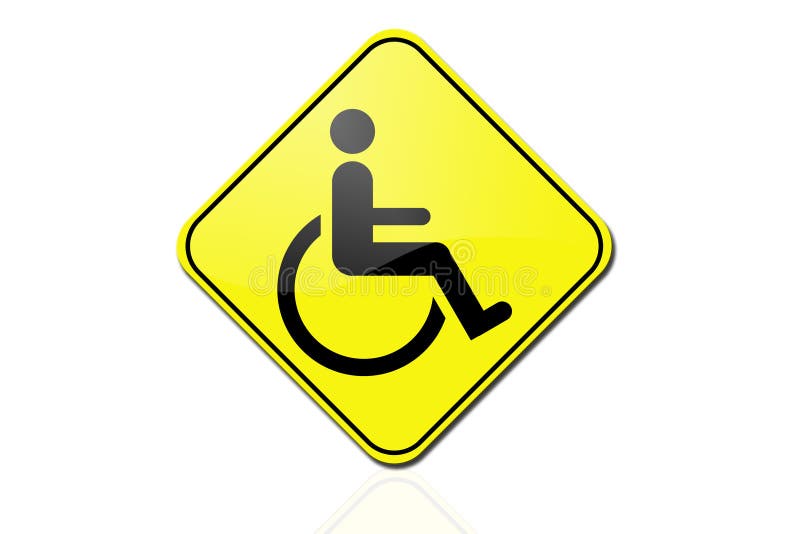 Yellow sign vector illustration