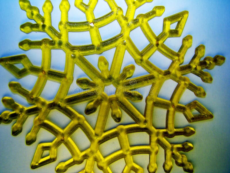 Yellow snowflake stock image. Image of wallpaper, celebrate - 60847489