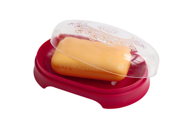 Yellow soap royalty free stock images