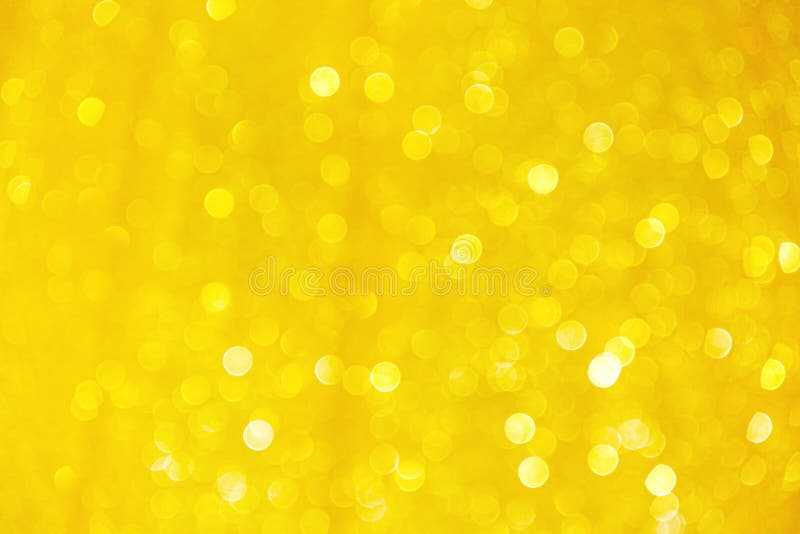 Yellow Sparkle Bokeh Glitter Abstract on Background Stock Image - Image of  gold, glitter: 169841369