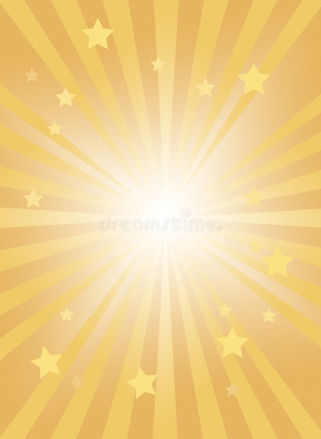 Yellow stars background stock vector. Illustration of background 6444474