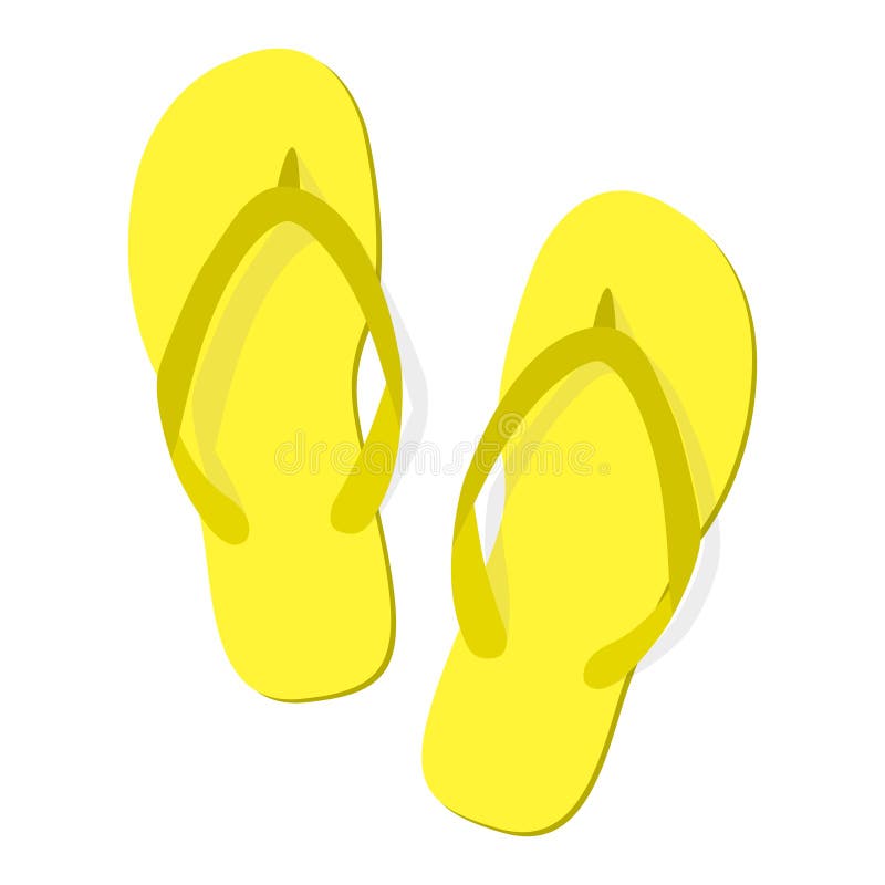 Summer Slippers design stock illustration. Illustration of shoe - 114961700