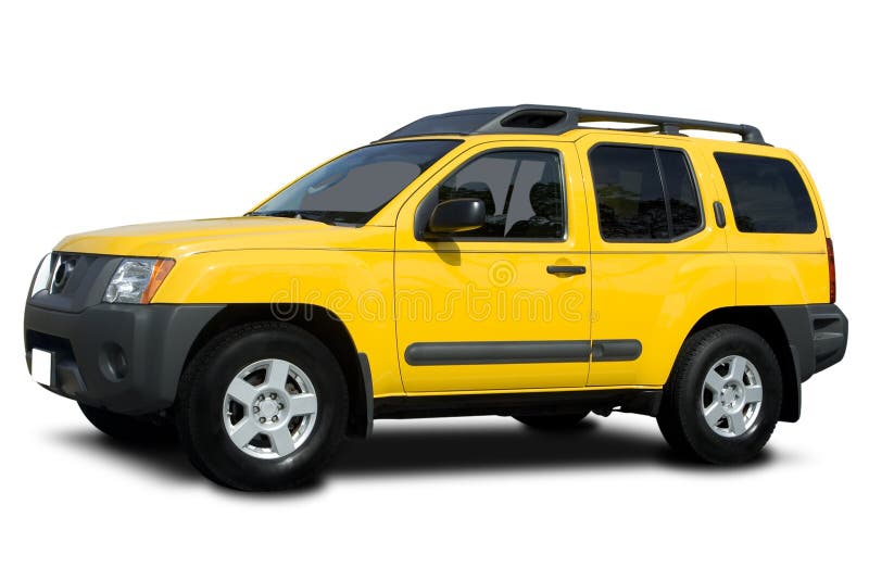 Yellow suv