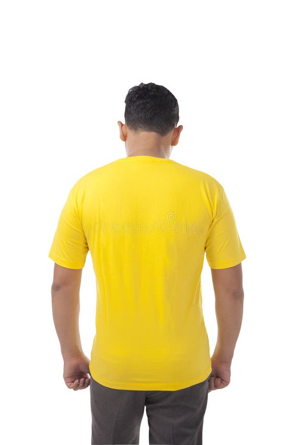 Download Yellow Shirt Design Template Stock Image - Image of blank, clothing: 146623501