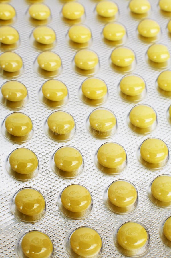 Yellow Tablets Picture. Image 2921301