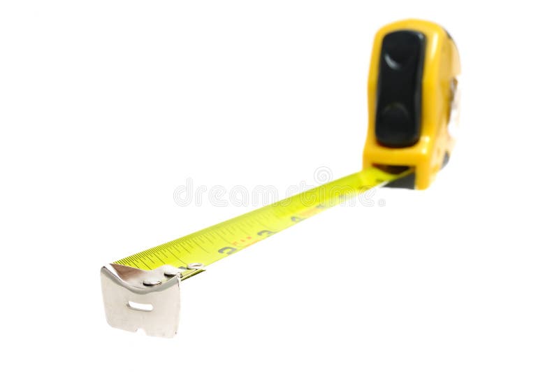 Yellow Tape Measure with Shallow Depth of Field