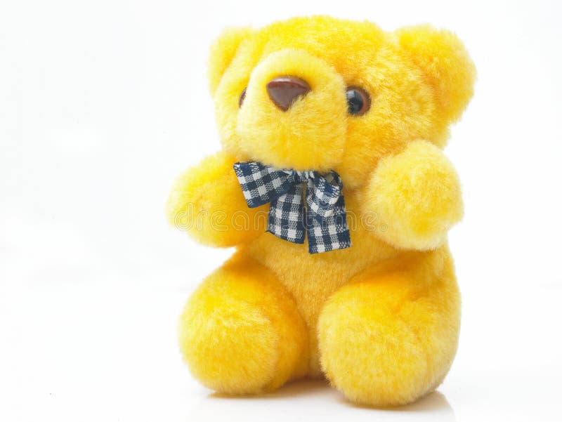 Yellow Teddy Bear Stock Photo - Image: 9027410