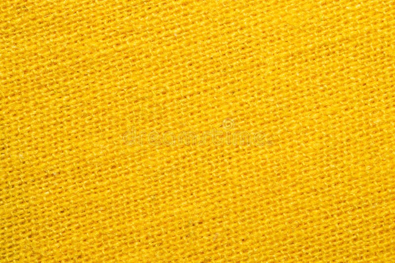 Yellow Textile. Knitted Fabric Texture. Woven Material Close Up Stock ...