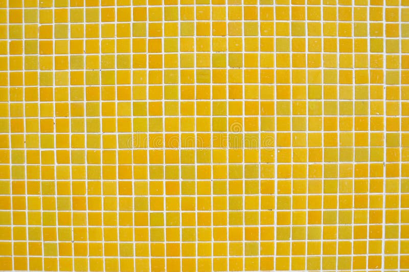 Yellow tile background