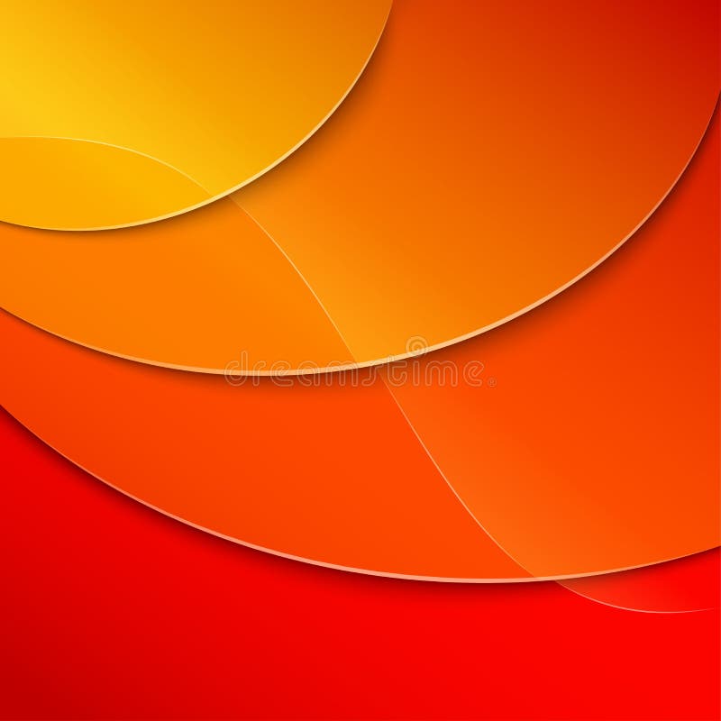 Yellow to red abstract background stock illustration