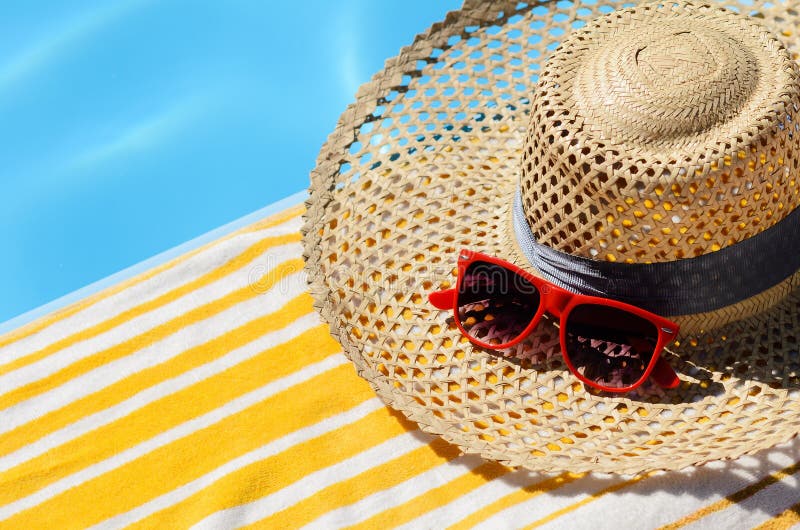 Sunglasses by Pool stock photo. Image of sunbathe, retro - 128976