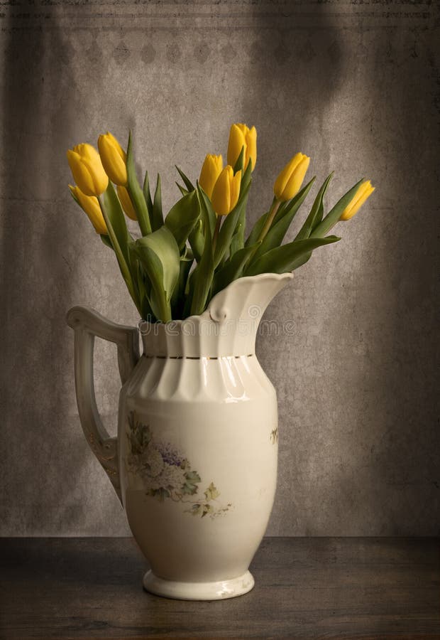 12,160 Yellow Tulips Vase Stock Photos Free & RoyaltyFree Stock