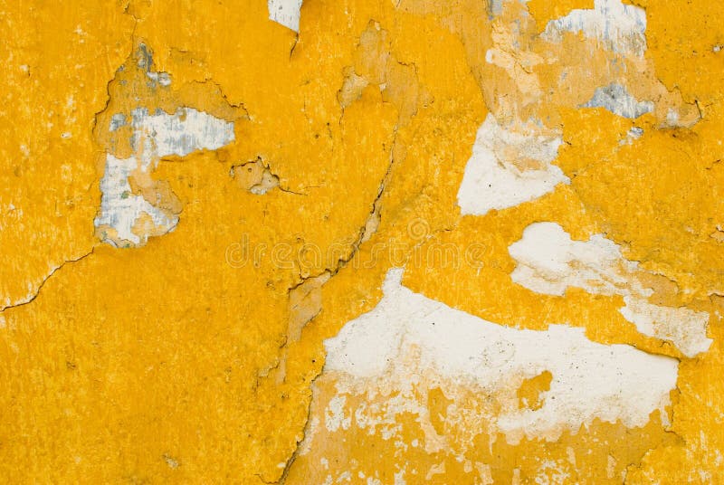 Yellow wall texture