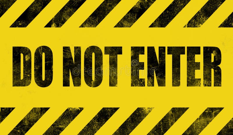 Rusty Warning Sign Template Stock Illustrations 276 Rusty Warning