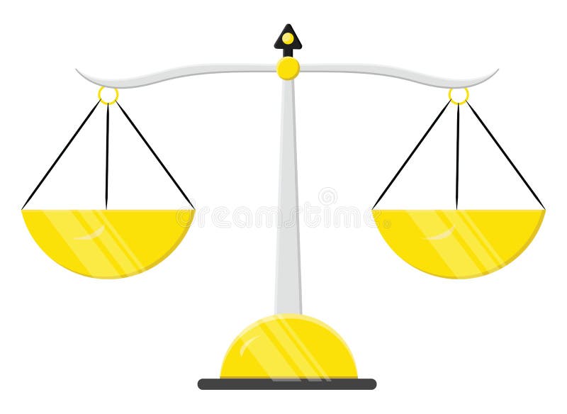 Yellow Weight scale, icon stock vector. Illustration of vector 261372758