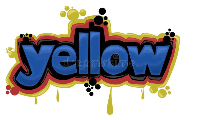 Yellow Graffiti Stock Illustrations – 14,177 Yellow Graffiti Stock ...