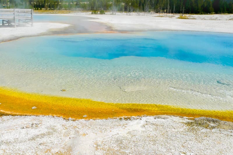 Yellowstone geothermal pools stock images Yellowstone geothermal pools stock images