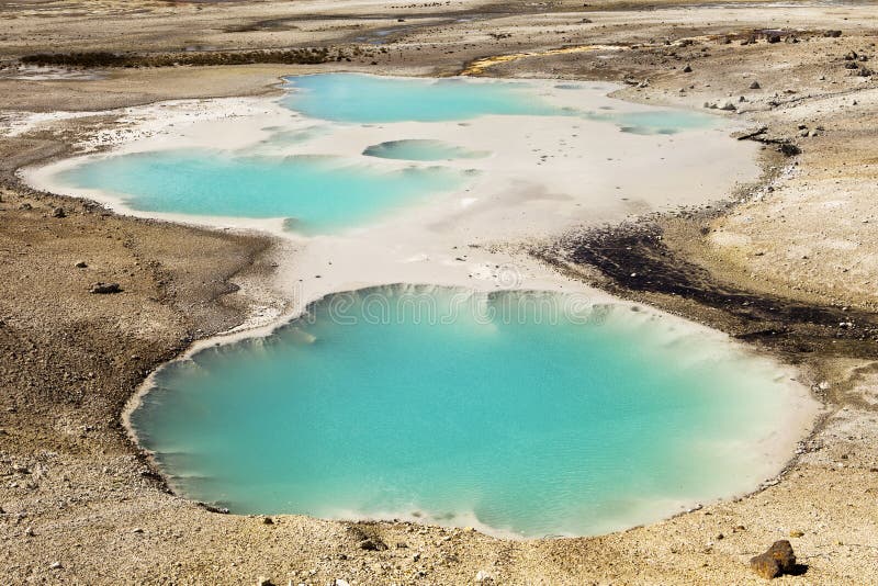 Yellowstone-heiße Frühlinge stockfotografie Yellowstone-heiße Frühlinge stockfotografie