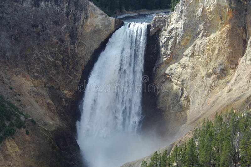 Yellowstone National Park Waterfall