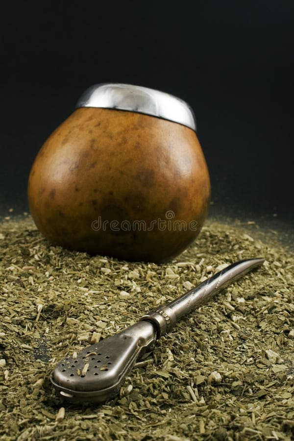 Yerba mate stock photo. Image of bombilla, green, sieve - 3231794