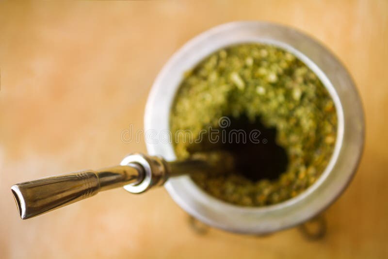 Yerba Mate Bombilla immagine stock Yerba Mate Bombilla immagine stock