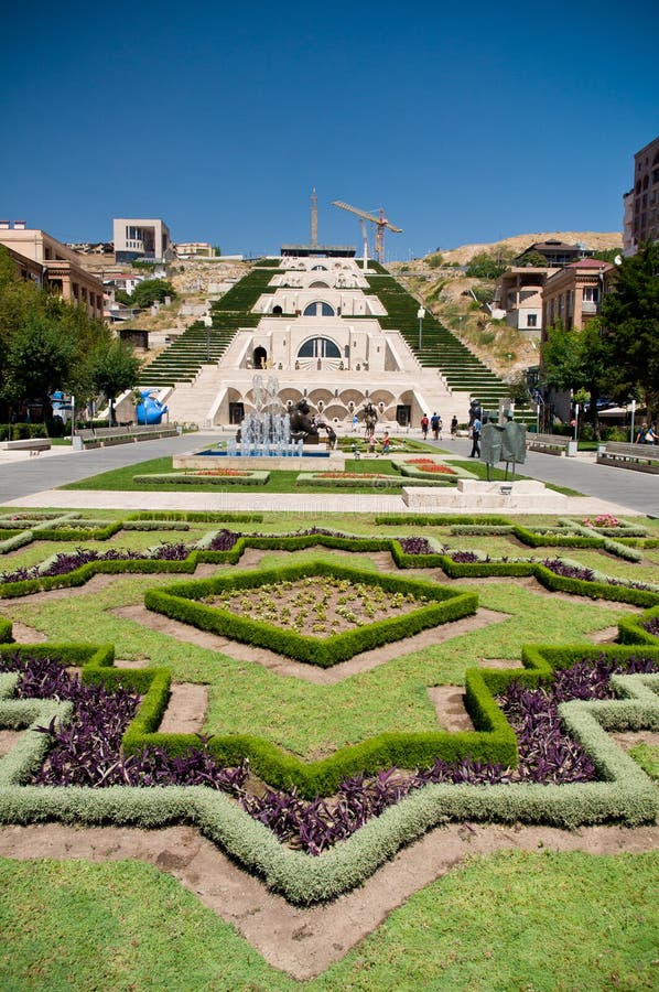 Yerevan huvudstad av Armenien arkivbild Yerevan huvudstad av Armenien arkivbild