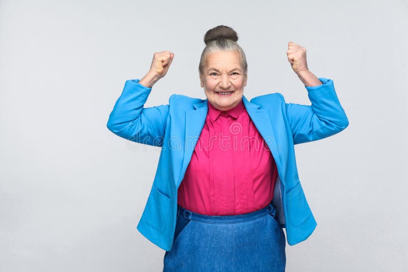 Yes! Happiness success woman rejoicing win stock photography Yes! Happiness success woman rejoicing win stock photography