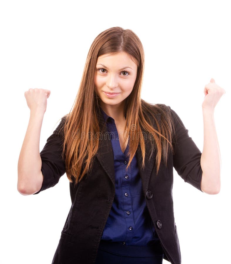 Yes i did it stock image. Image of success 28558203