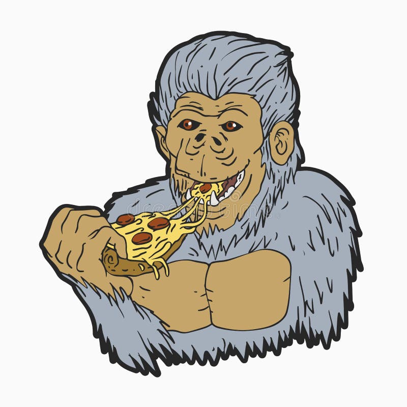 Bigfoot Pizza Stock Photos and Images - 123RF