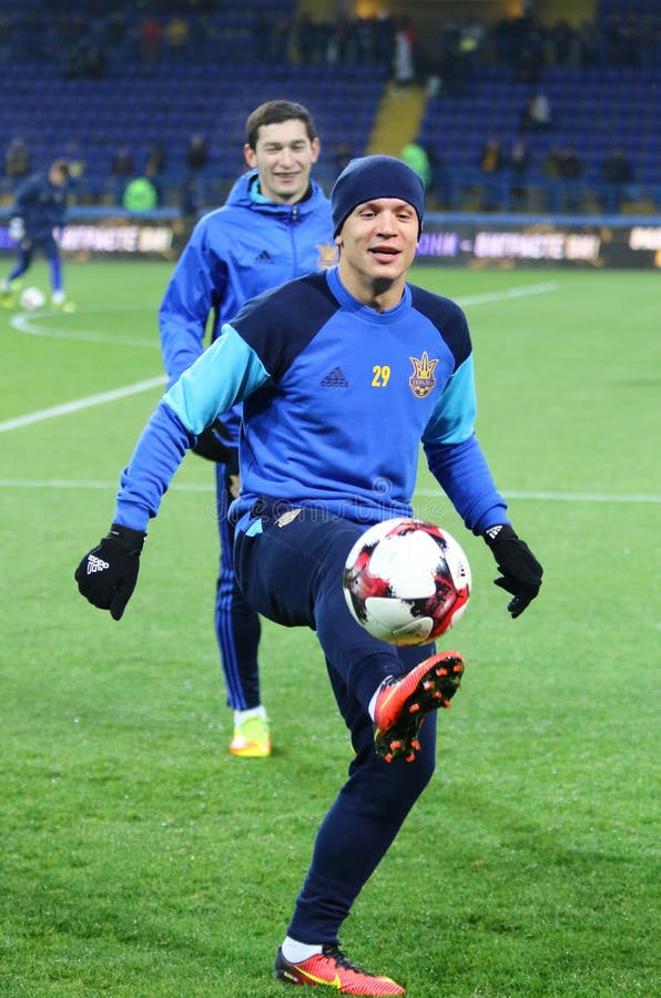 Yevhen Konoplyanka De Ucrania Foto de archivo editorial Imagen de