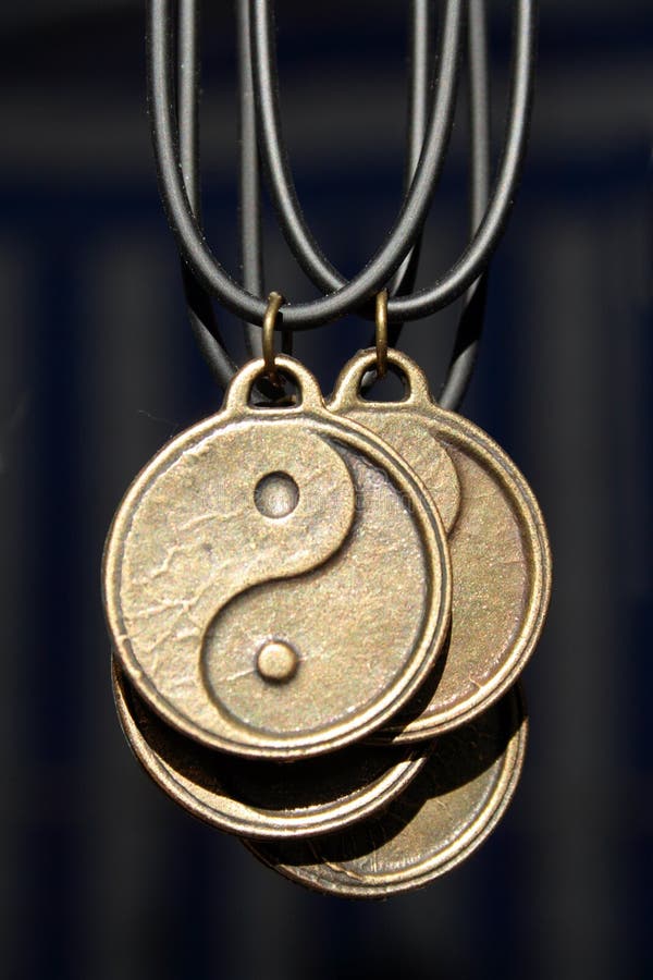 Yinyang pendents royalty free stock photos Yinyang pendents royalty free stock photos