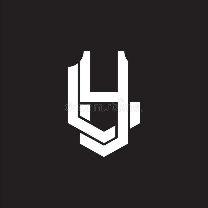 YL Logo monogram design template vector illustration
