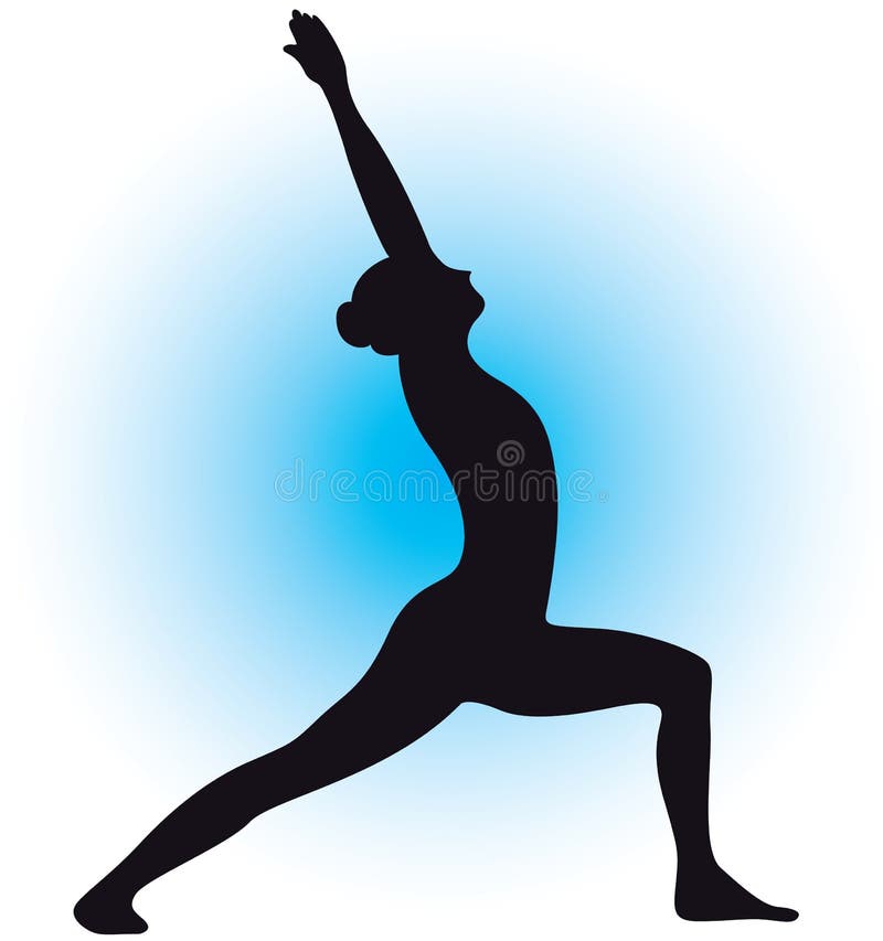 Yoga royalty free illustration