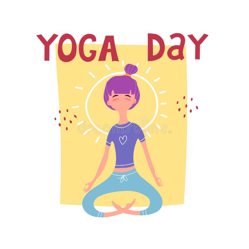 Beautiful young woman postures and poses international yoga day design  24464923 Vector Art at Vecteezy