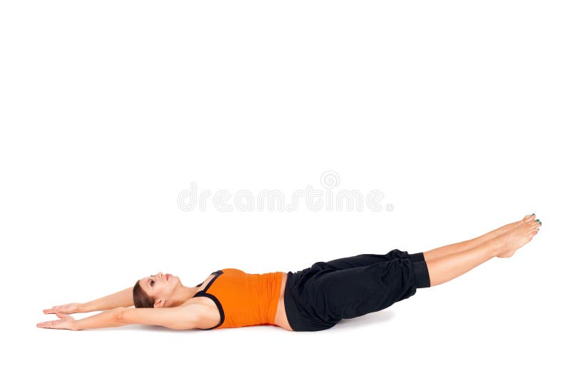 Yoga de pratique Asana de femme photographie stock Yoga de pratique Asana de femme photographie stock
