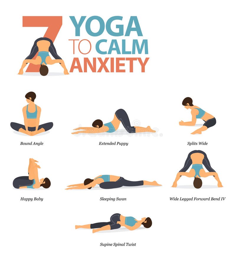 9 Yoga Poses for Anxiety and Stress - Caitlin Houston