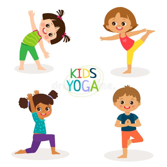 Kids Yoga Stock Illustrations – 5,540 Kids Yoga Stock Illustrations ...
