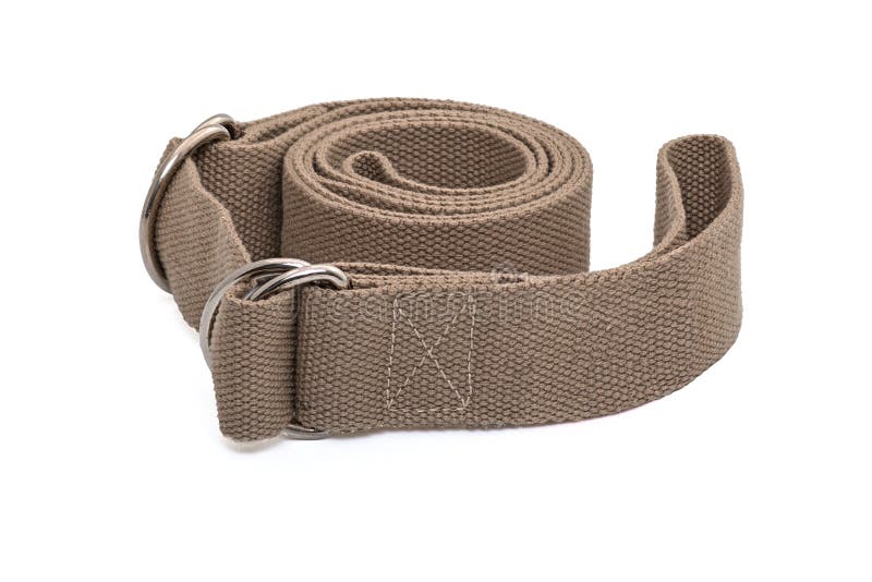 Yoga Mat Strap som bär mattt och som utför djupa elasticiteter royaltyfri fotografi Yoga Mat Strap som bär mattt och som utför djupa elasticiteter royaltyfri fotografi