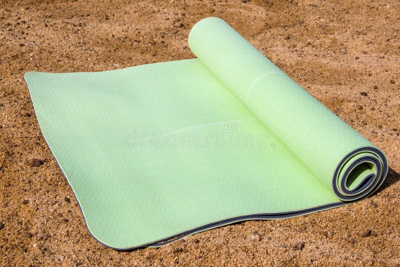 Yoga Mat stock photo. Image of sport, activity, sunny 42322960