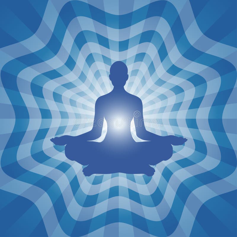Yoga - Meditatie vector illustratie Yoga - Meditatie vector illustratie