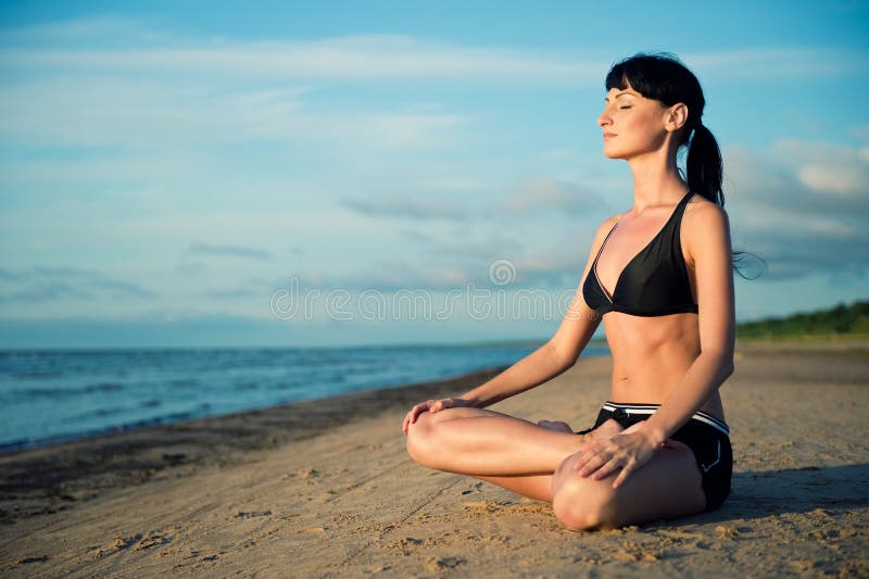 Yoga outdoors