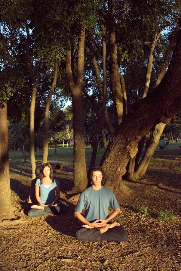 Yoga in the Park - Vertical