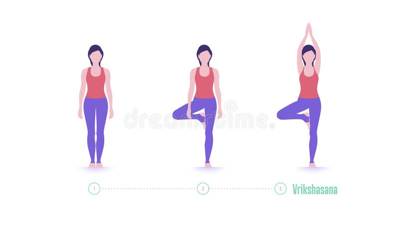 Vrikshasana - The Tree Pose | Tree pose, Yoga poses advanced, Power yoga  poses