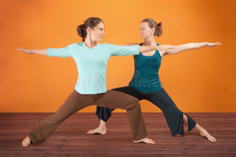 Women in Yoga Training stock photo. Image of balance 24460120